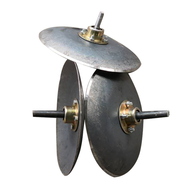 地膜覆盖机配件犁地地盖土盘开沟圆盘锰钢耙片覆土盘农机配件