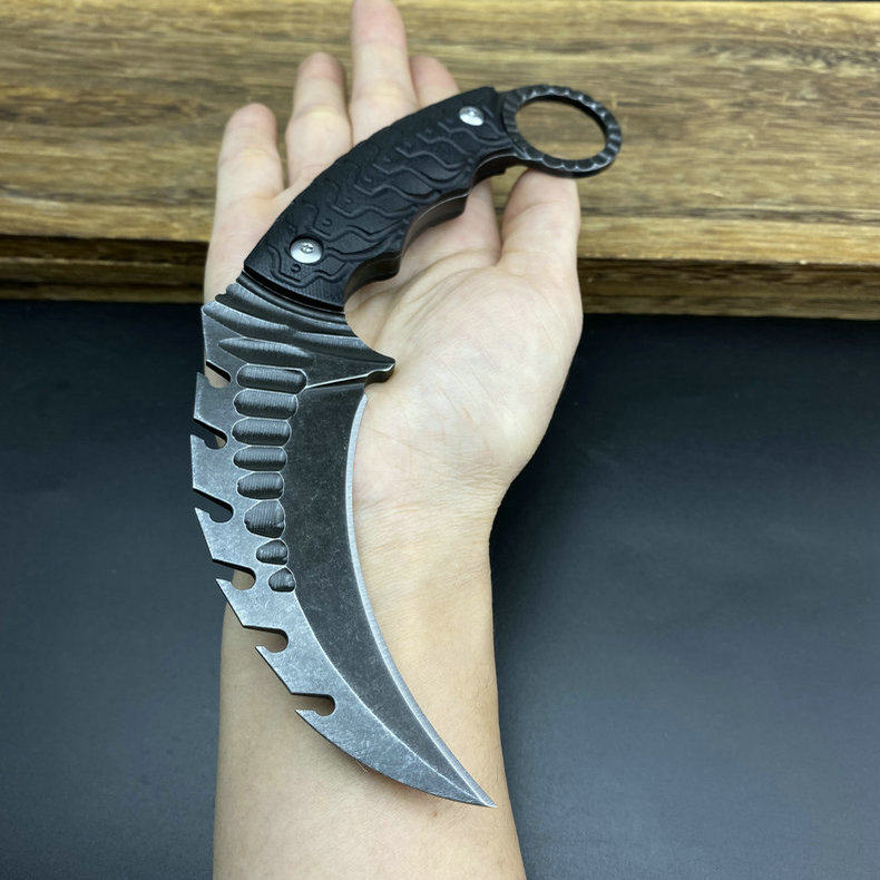 蝎子户外特种兵麒麟硬度高硬度求生刀具野外军刀其他户外刀具