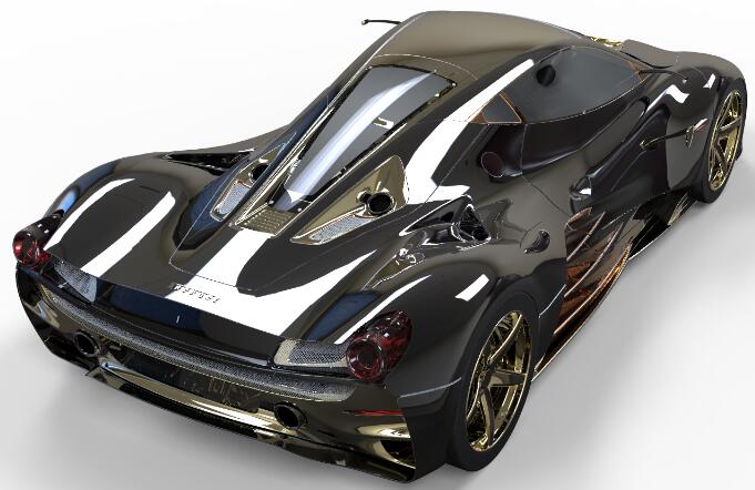 法拉利testarossa特斯塔罗萨三维立体数字建模资料邮箱其它设计服务