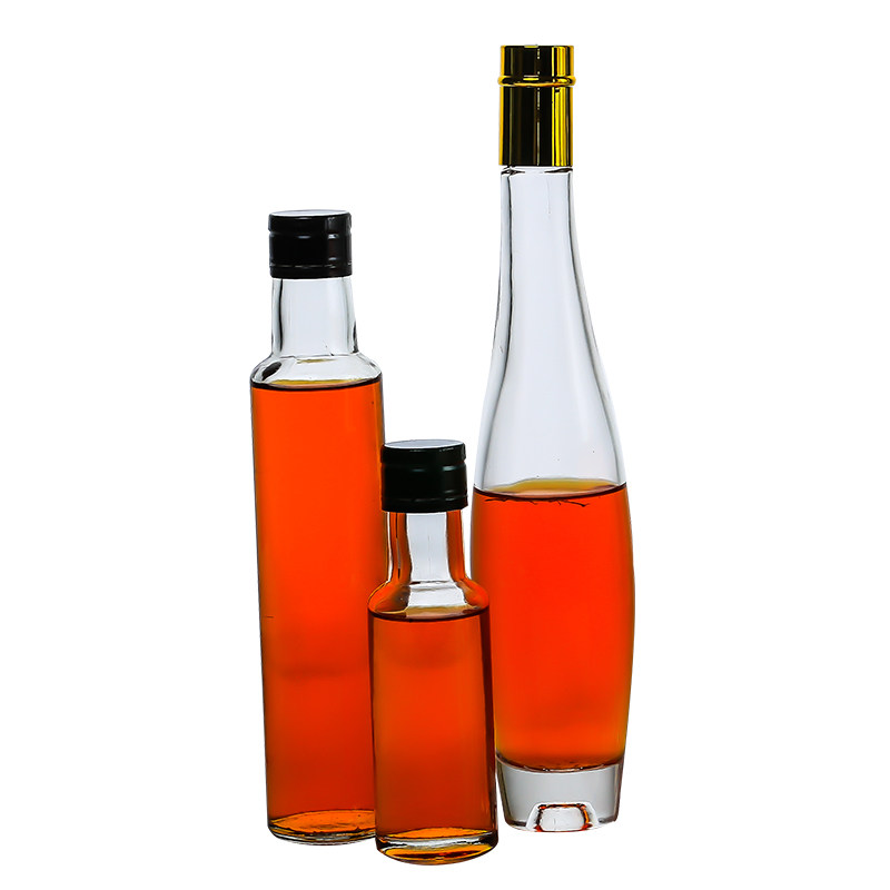 100ml750ml500ml高档加厚透明橄榄橄榄油油瓶山茶油麻油油瓶油壶