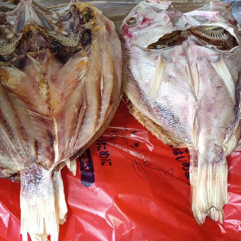 红鱼新货美食广西北海特产大红特级淡晒水产鱼干