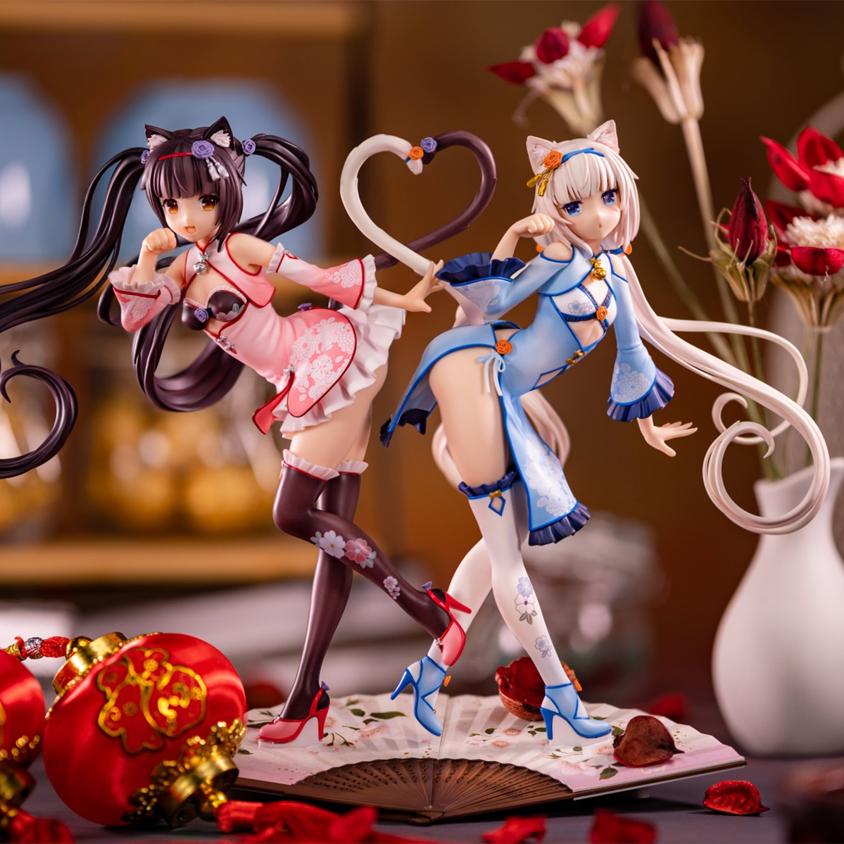 猫娘乐园巧克力香子兰手办香草旗袍二次元动漫美少女手办