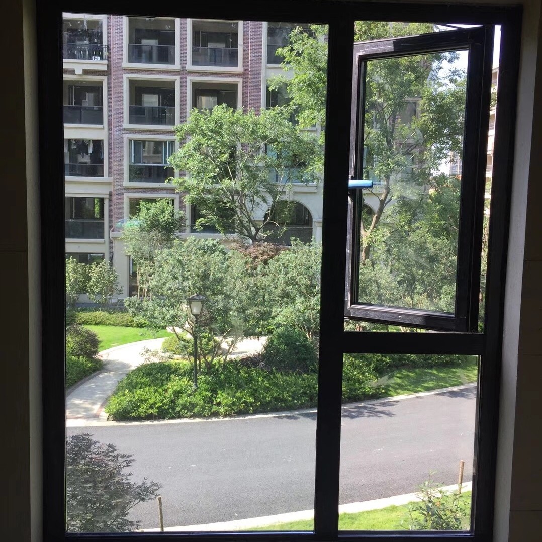 杭州断桥铝门窗封包阳台落地窗双层玻璃隔音平开窗铝合金窗户定做