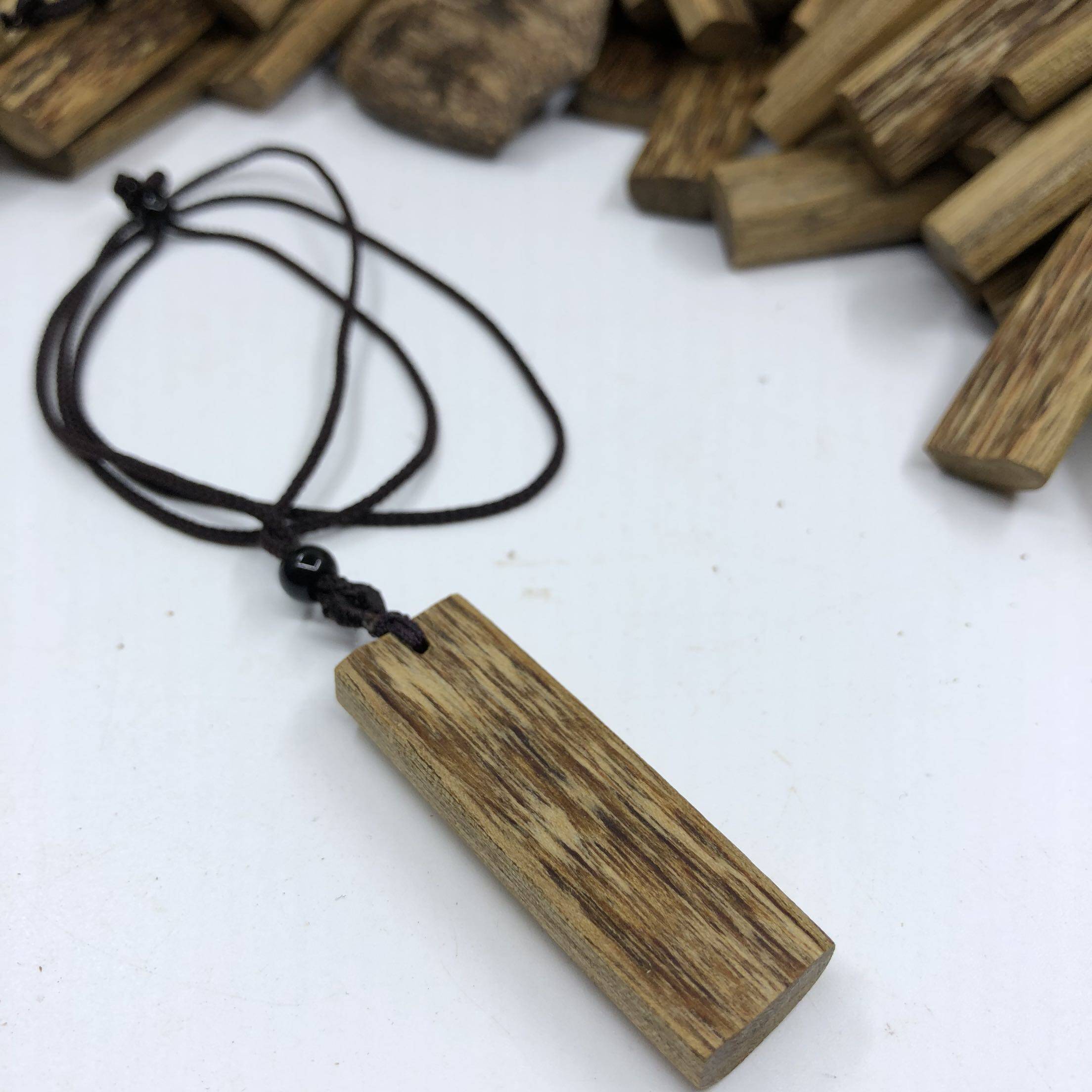 沉香吊坠芽庄老料常安香艺感恩回馈项链搭配项坠