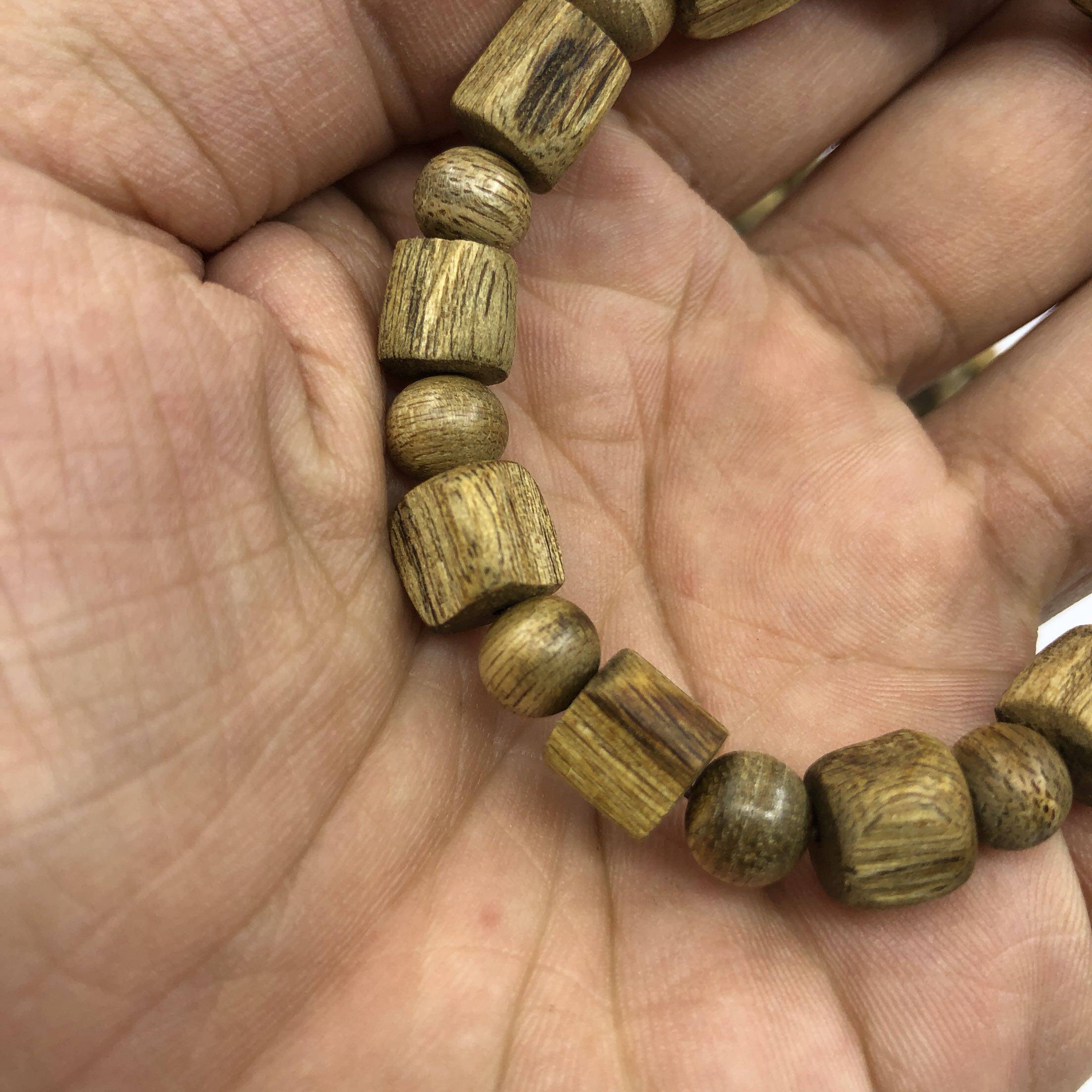 常安香艺收藏老料印尼马泥涝沉香手串随行手链佛珠