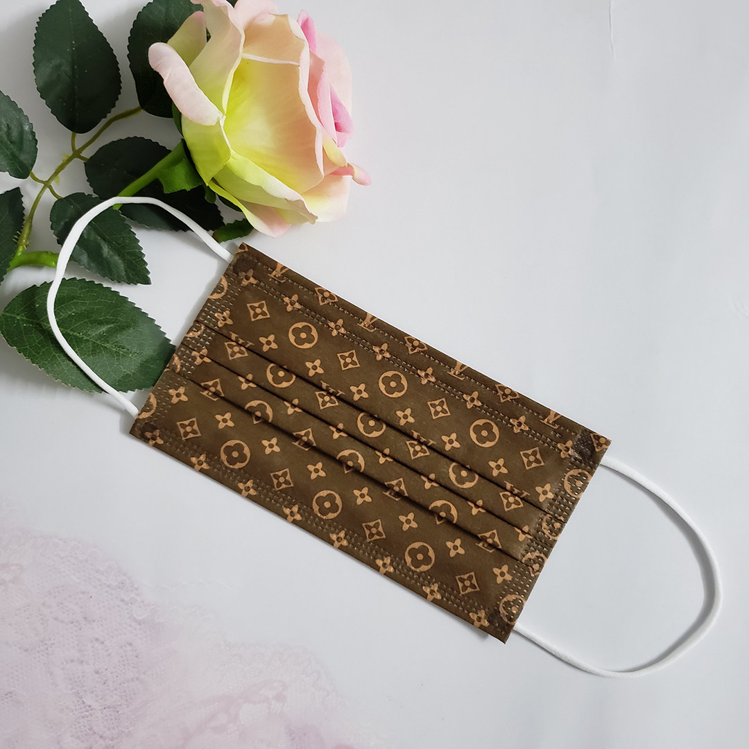 罩口现货潮牌印花三层加厚男女一次性防风