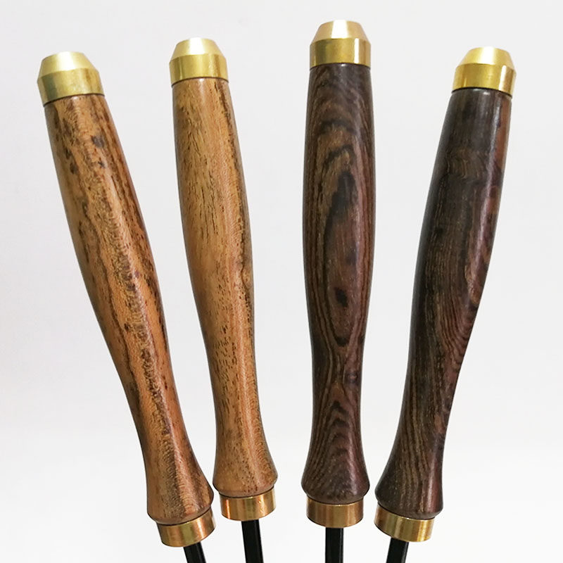 包邮黄金檀木手柄碳素单头空竹抖杆空竹抖杆