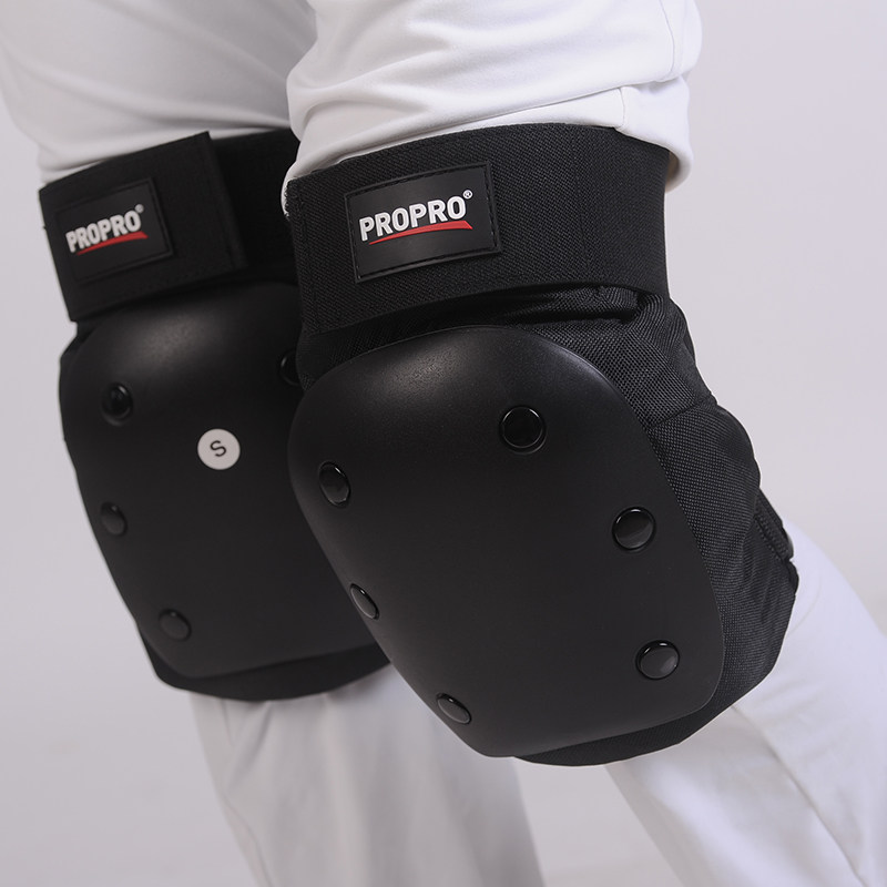 轮滑滑雪运动propro护膝护肘长板极限硬壳抗摔滑雪护具