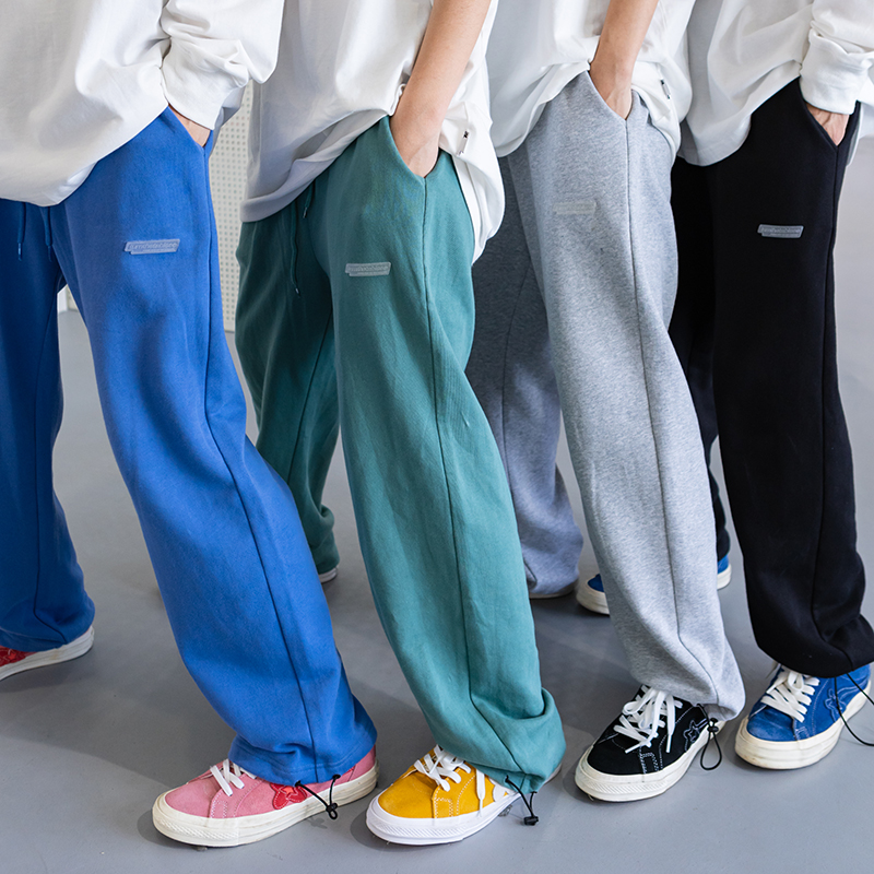 【KFCC】Turnthetables嘻哈街头休闲长裤束脚卫裤男女裤子潮