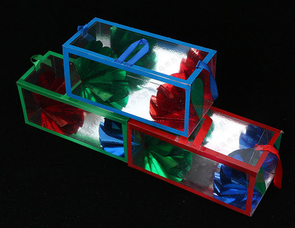 空箱出花纸袋花箱空袋变花空袋出花儿儿童魔术魔术道具