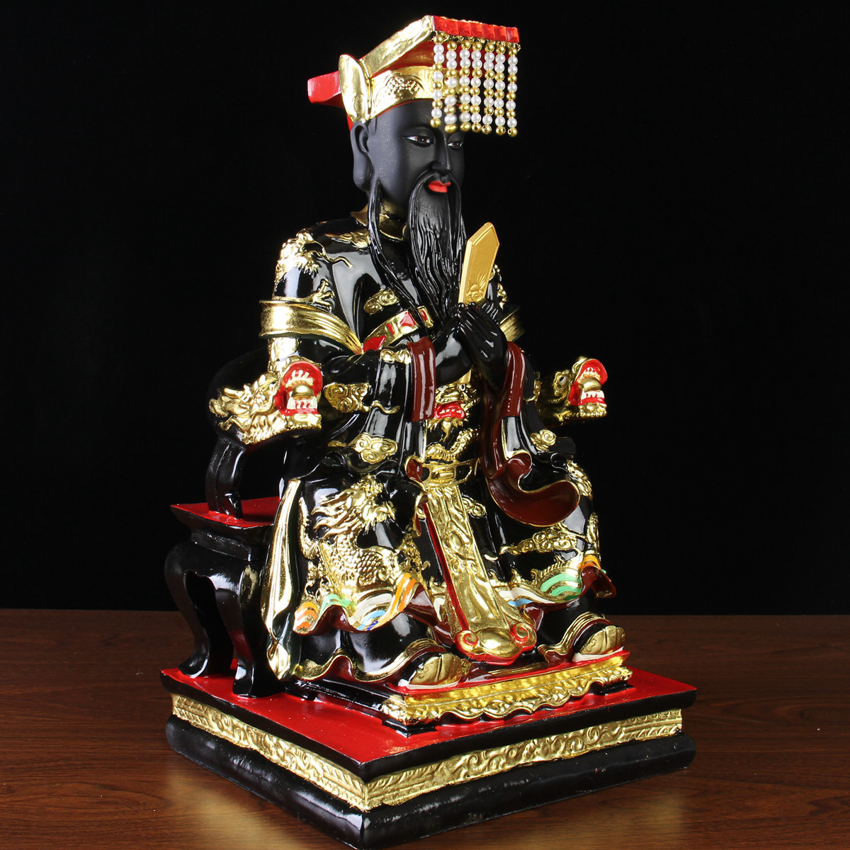 十殿阎王爷神像酆都大帝阎罗王居家寺庙树脂佛像供奉镇宅家用摆件