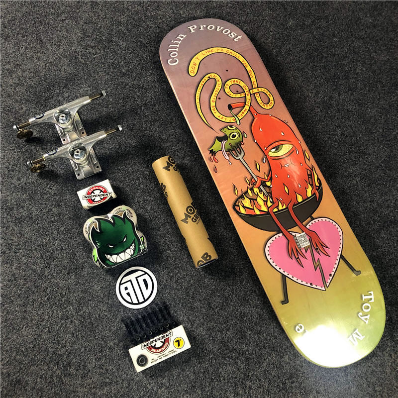 美国进口toymachine组装滑板toymachine双翘spitfire轮子滑板