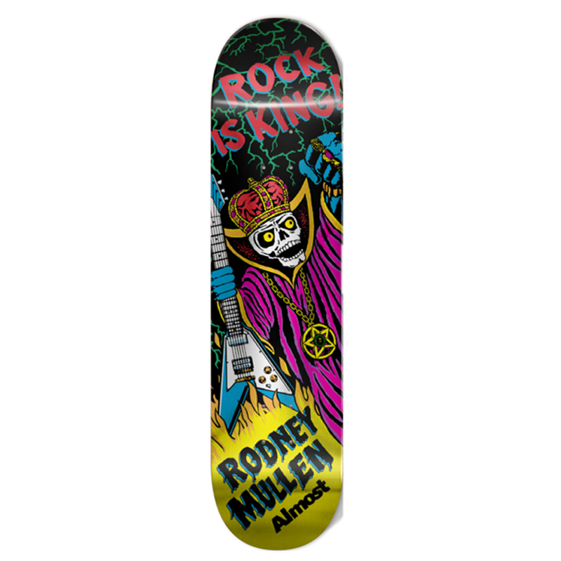 滑板almost专业双翘技巧单板面板面滑手签名atd滑板