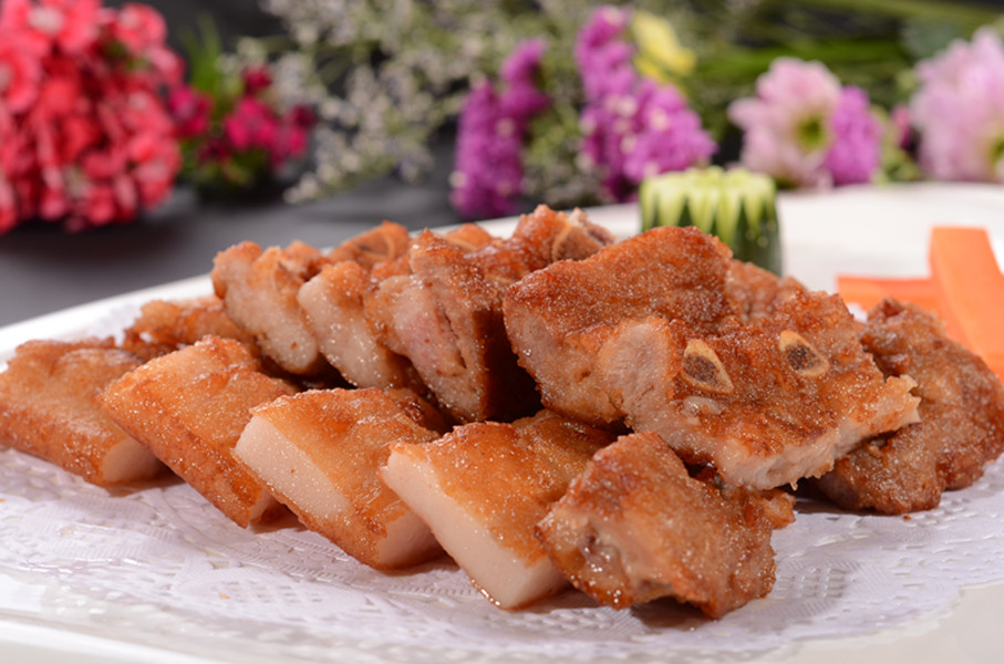 厨宝澳式烧排 腌制半成品 油炸酥排骨 酒店乡厨特色食材400克/包