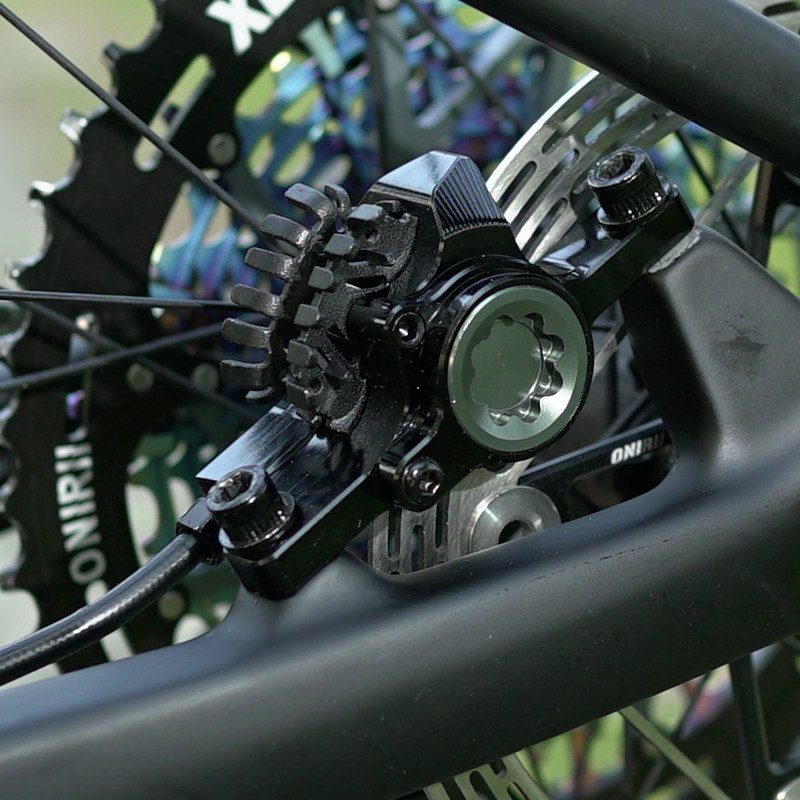 onirii奥利m2山地自行车油碟刹车cnc一体活塞自行车刹车装置