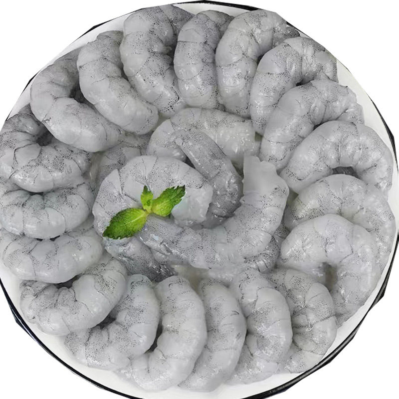 青虾开背南美对虾板冻虾仁无冰1000g特级大海虾仁