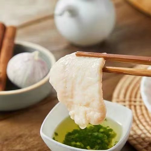 火锅食材鸡肉嫩滑肉片清真原味日式配菜腌制生鸡肉