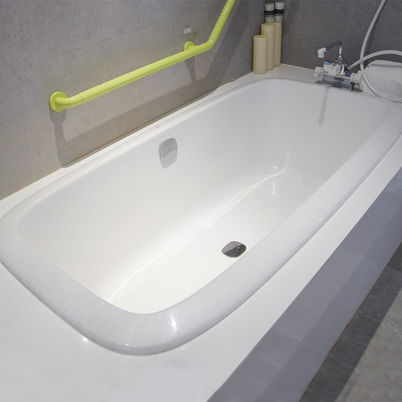 toto珠光浴缸1.7米嵌入式成人家用泡澡洗澡浴盆非亚克力ppy1740pw