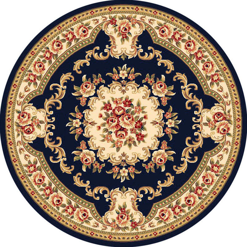 圆形美式欧式法式大地地毯客厅茶几电脑转椅地毯