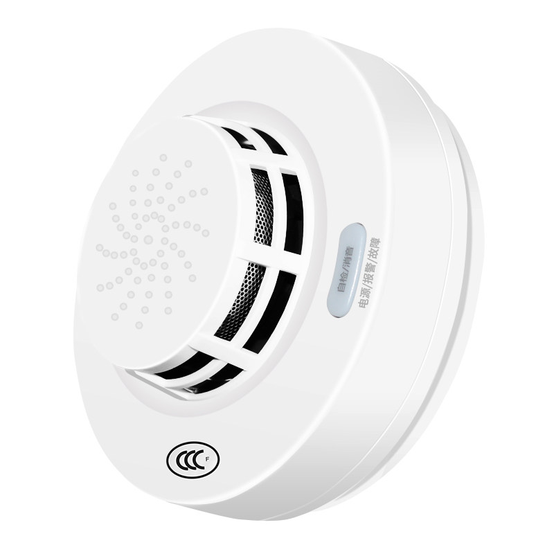 烟雾报警器家用app火灾烟雾感应器消防无线3c认证wifi感烟探测器