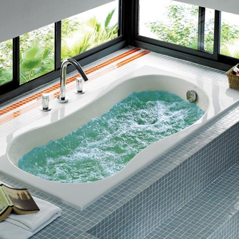 浴缸科勒家用小户户型浴盆卫生间浴室亚克力按摩普通浴缸