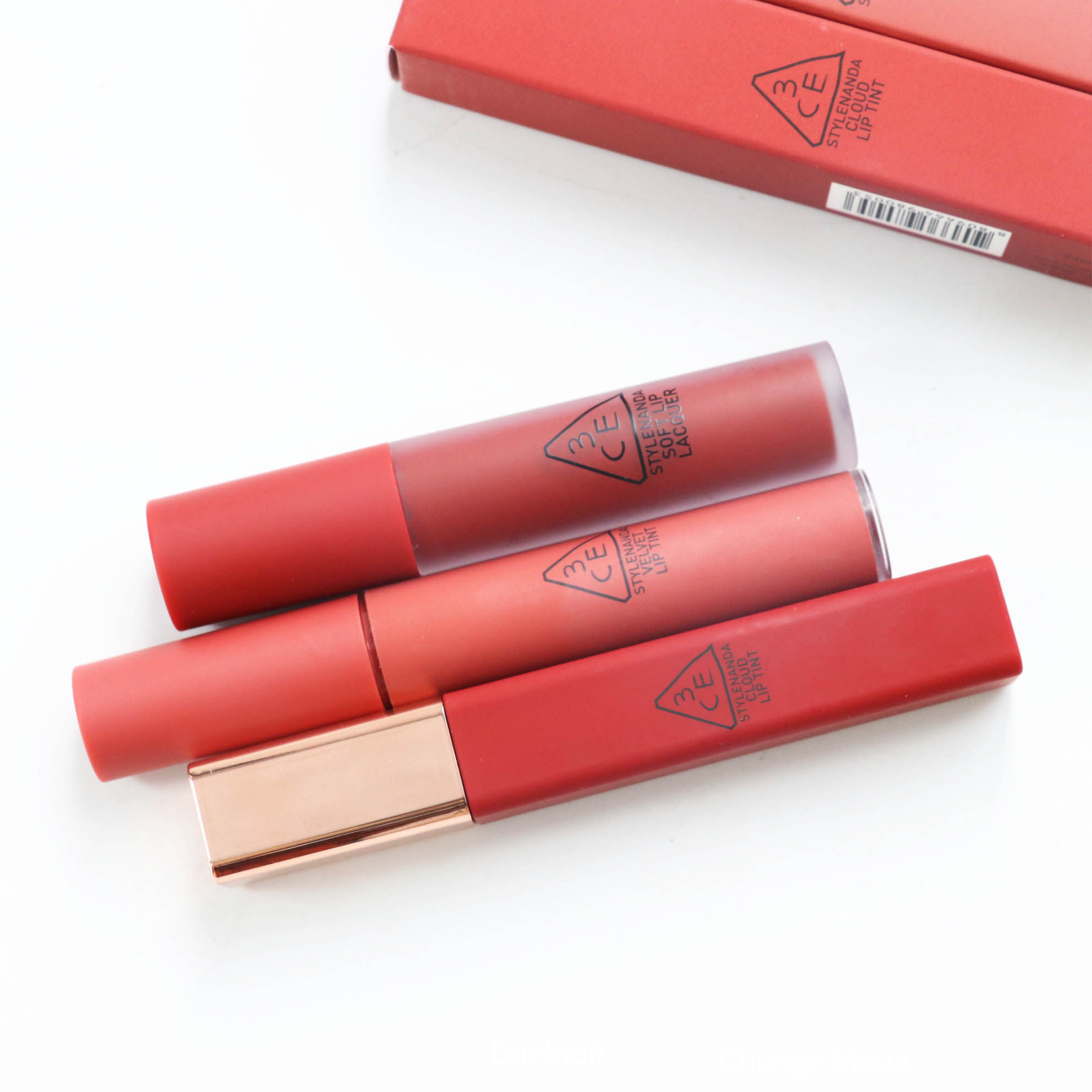 【上海】3ce 雾面唇釉taupe change mode血浆 tawny red 云朵烟管