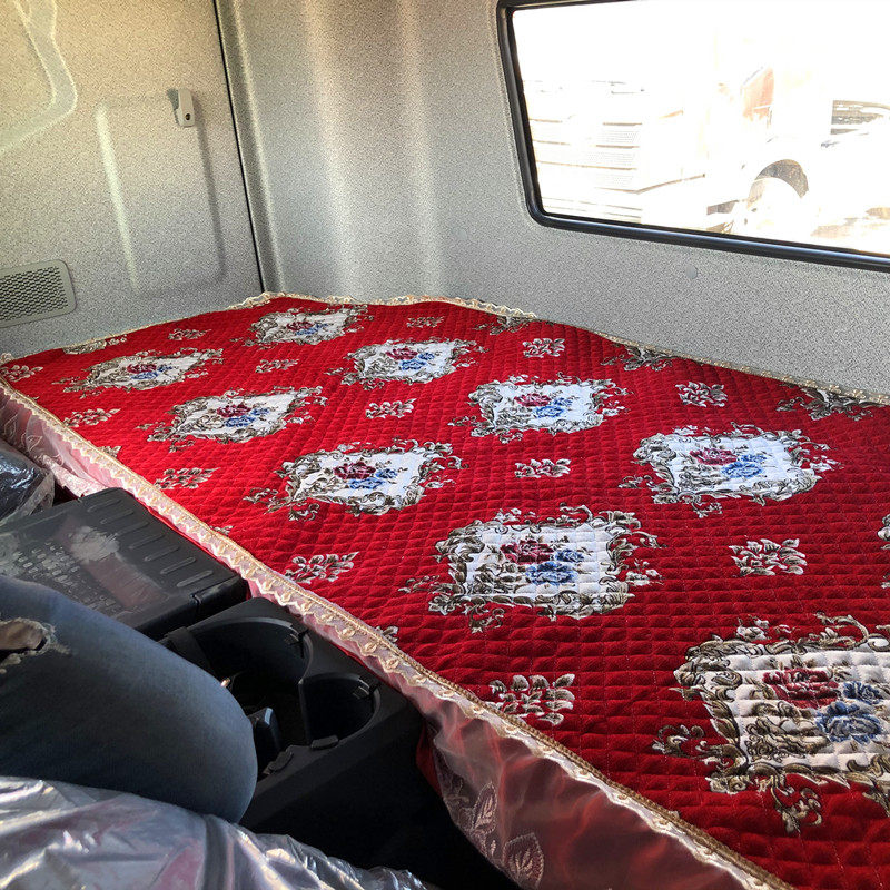 德龙x3000新m3000乘龙h7欧曼estetx解放j6p卧铺垫jh6货车卧铺棉垫