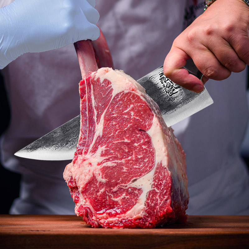 谭铁匠杀猪分割割肉屠夫剔骨放血专用宰羊尖刀特殊用途刀