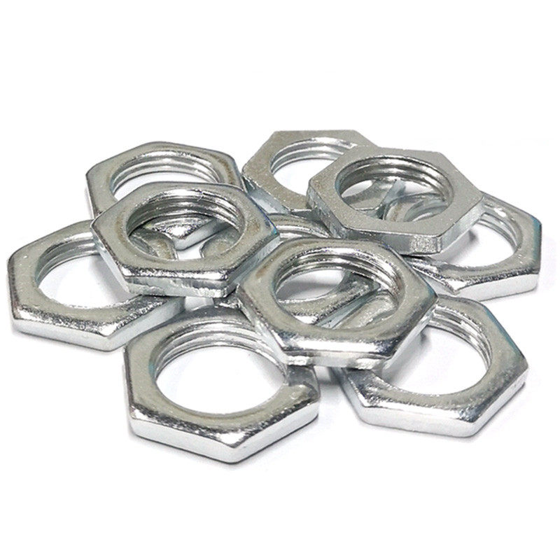 螺母六角细牙螺帽电位器锁紧螺丝m7厚薄螺母