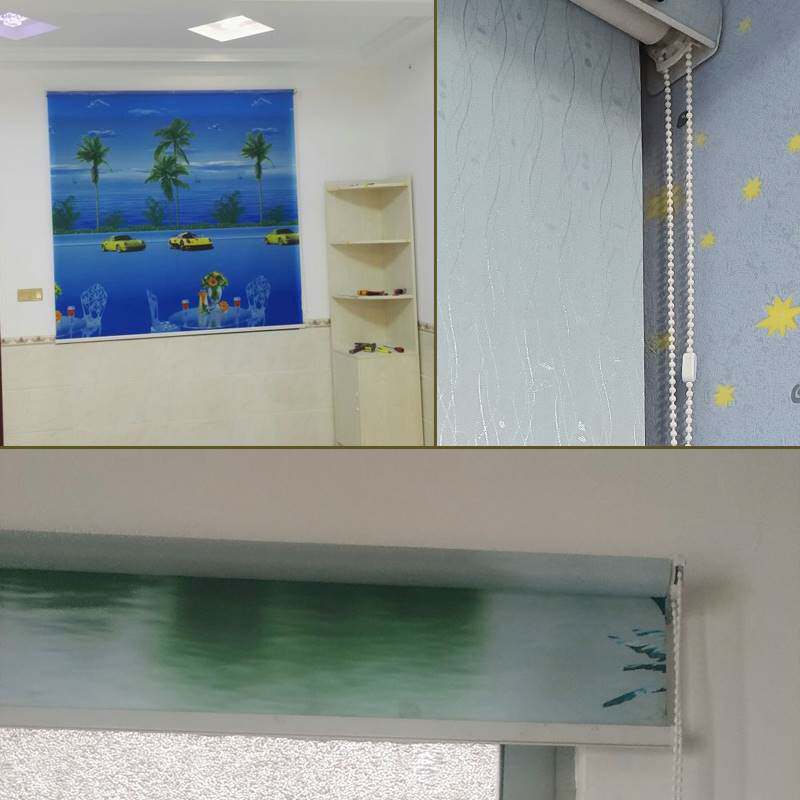 窗帘绳子卷帘配件拉珠装饰升降柔纱百叶拉链布百叶配件