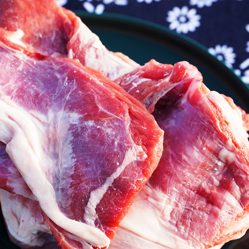 新鲜羊腩3斤肚皮不带羊肉五花生羊肉