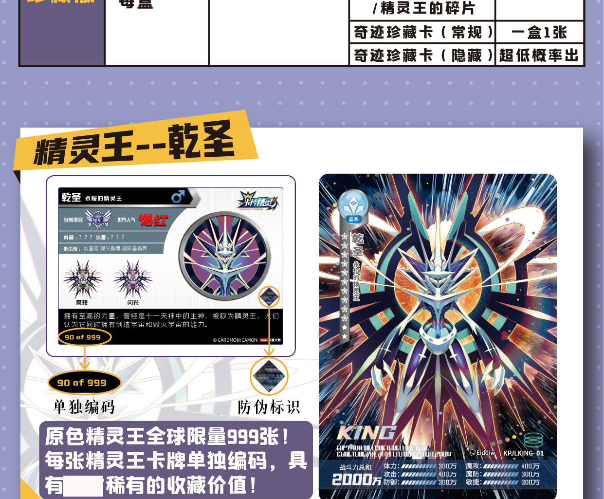 卡片精灵口袋钻闪版hr立体3d收藏图鉴king动漫挂件