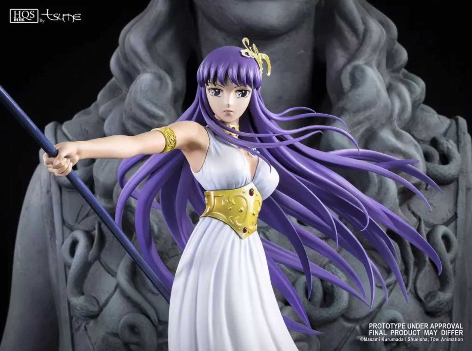 yy手办圣斗士星矢女神t社雅典娜tsumehqssaintseiyagk雕像