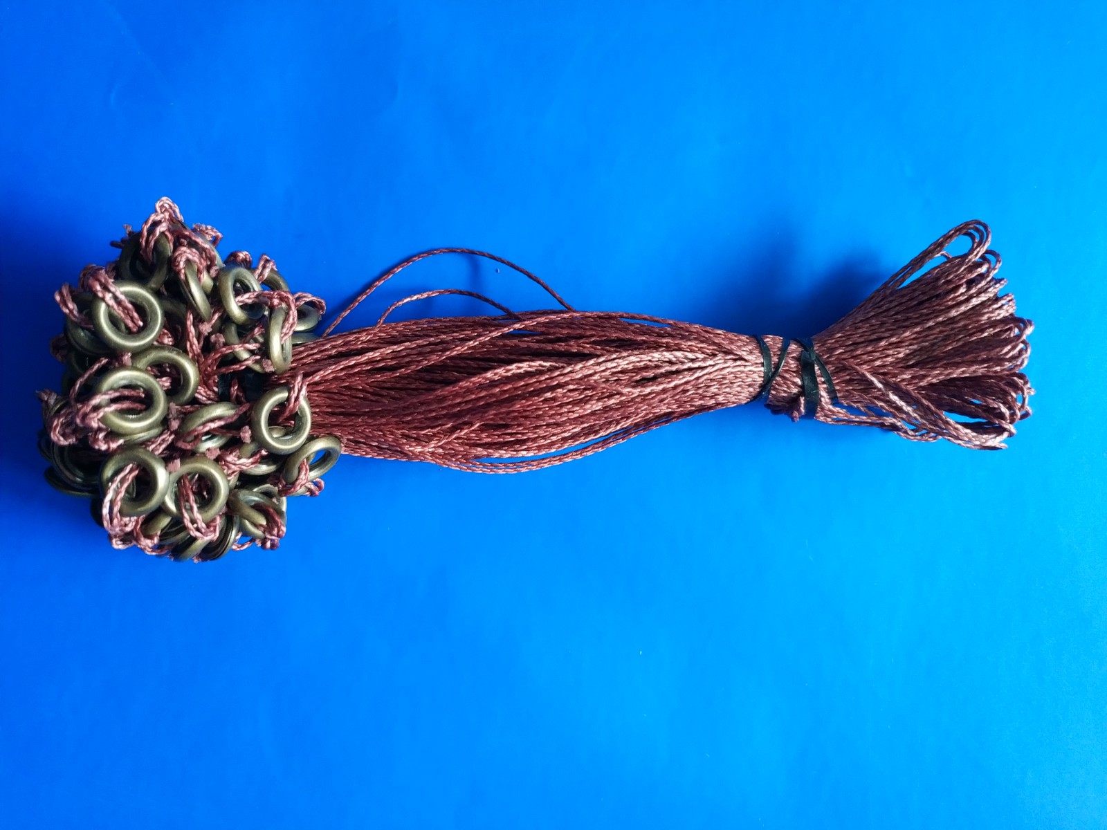 塑钢滑动环绳大力马鱼线环一体手工捆绑线绳60个绳子