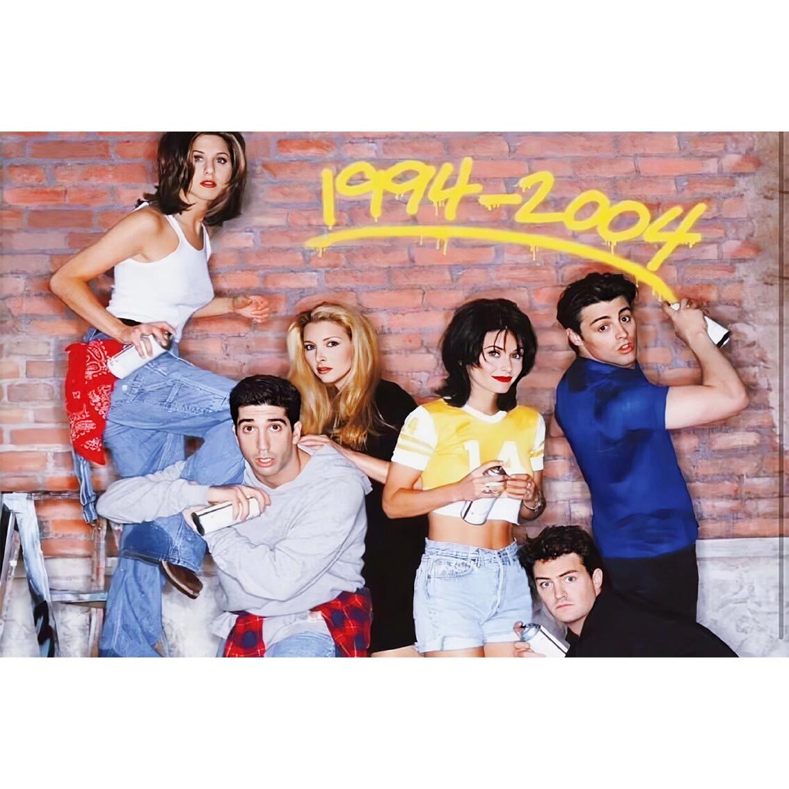 老友记海报六人行经典复古电影宿舍墙纸周边定制现代装饰画