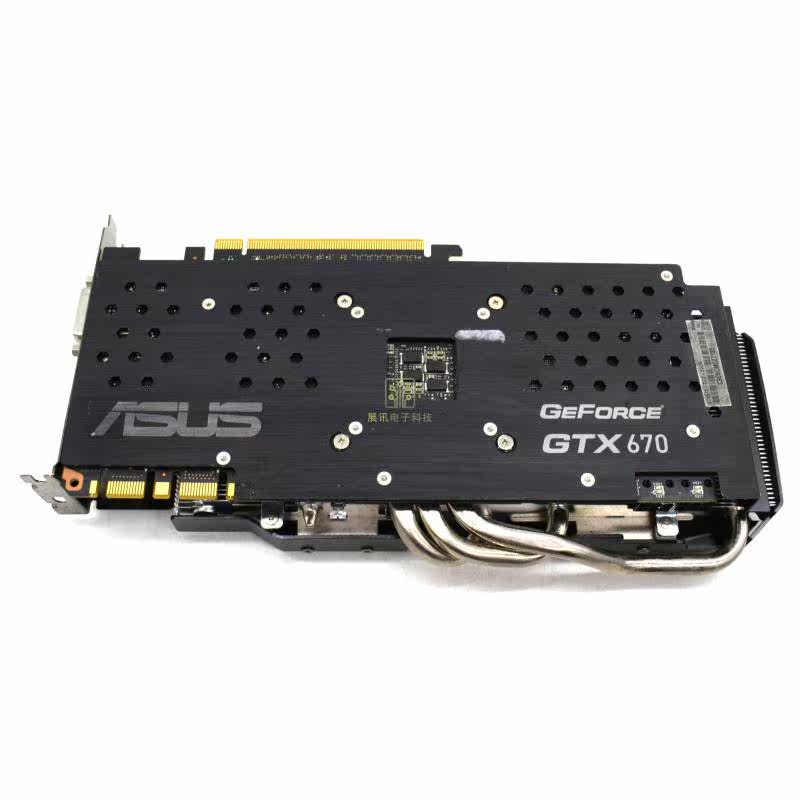asus/华硕gtx670 directcu ii 2g d5网游吃鸡dnf 魔兽游戏型显卡