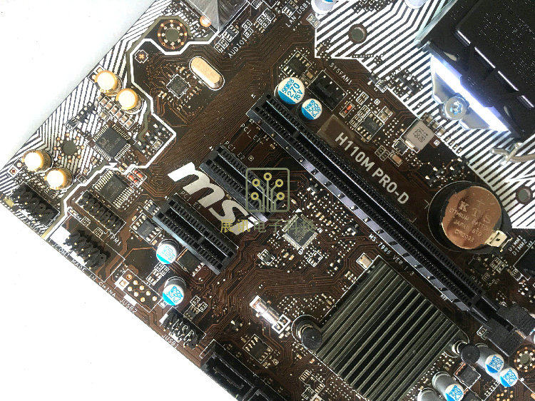 一年保msi/微星 h110m pro-d 1151针h110主板 ddr4支持6/7代cpu