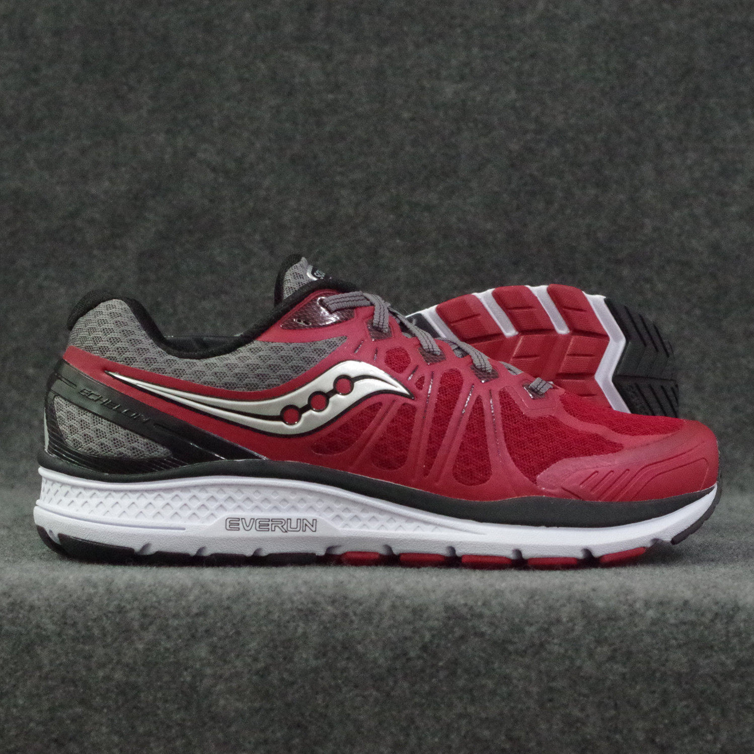 saucony索康尼echelon男款缓震控制型跑步s2038420358梯队跑步鞋