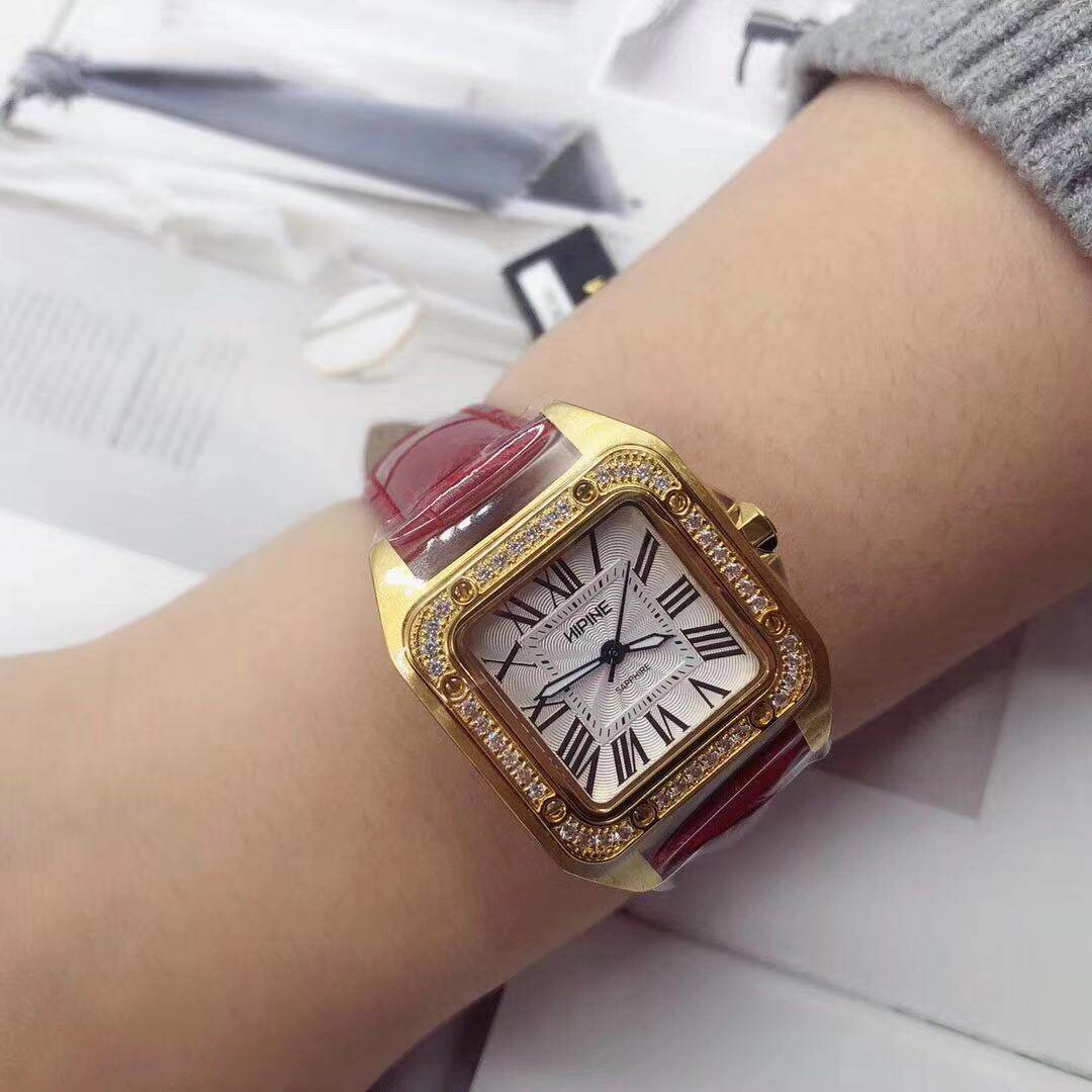 手表西普金表女士黄金纯金正品足金女款进口手饰