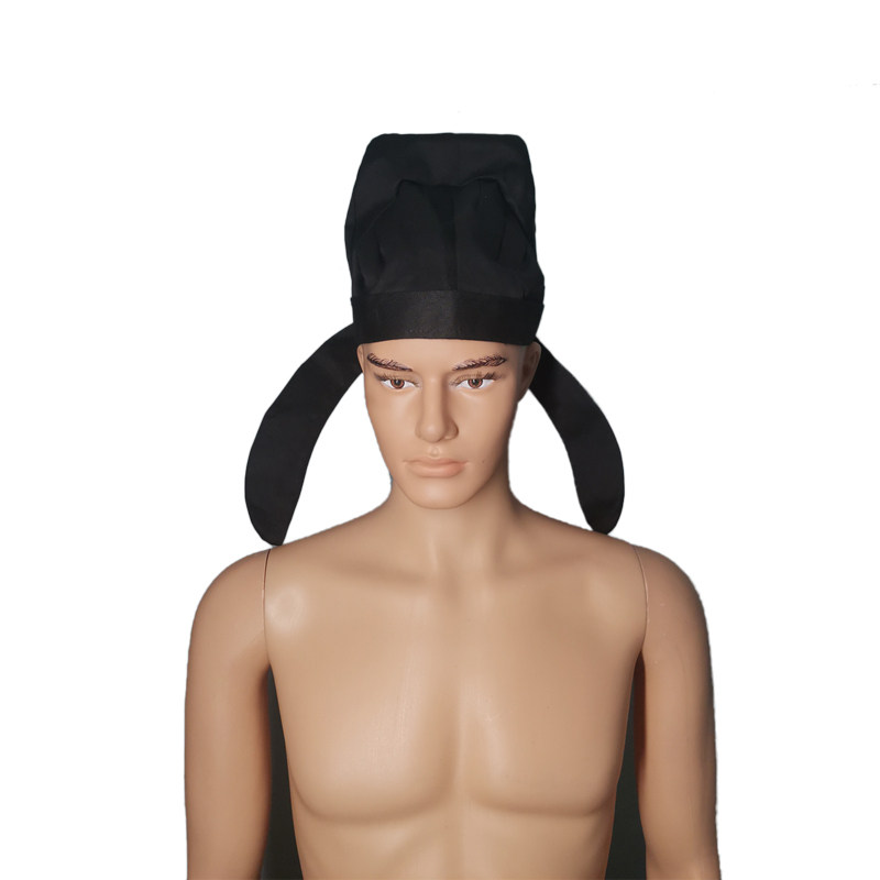 古装汉服帽子软脚幞头唐巾儒巾唐头巾首巾百姓帽子