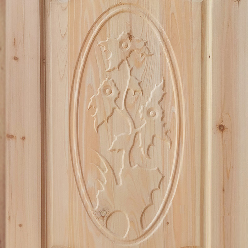 木门套装定制中式杉木原木室内门经济型谷仓门房间室内门