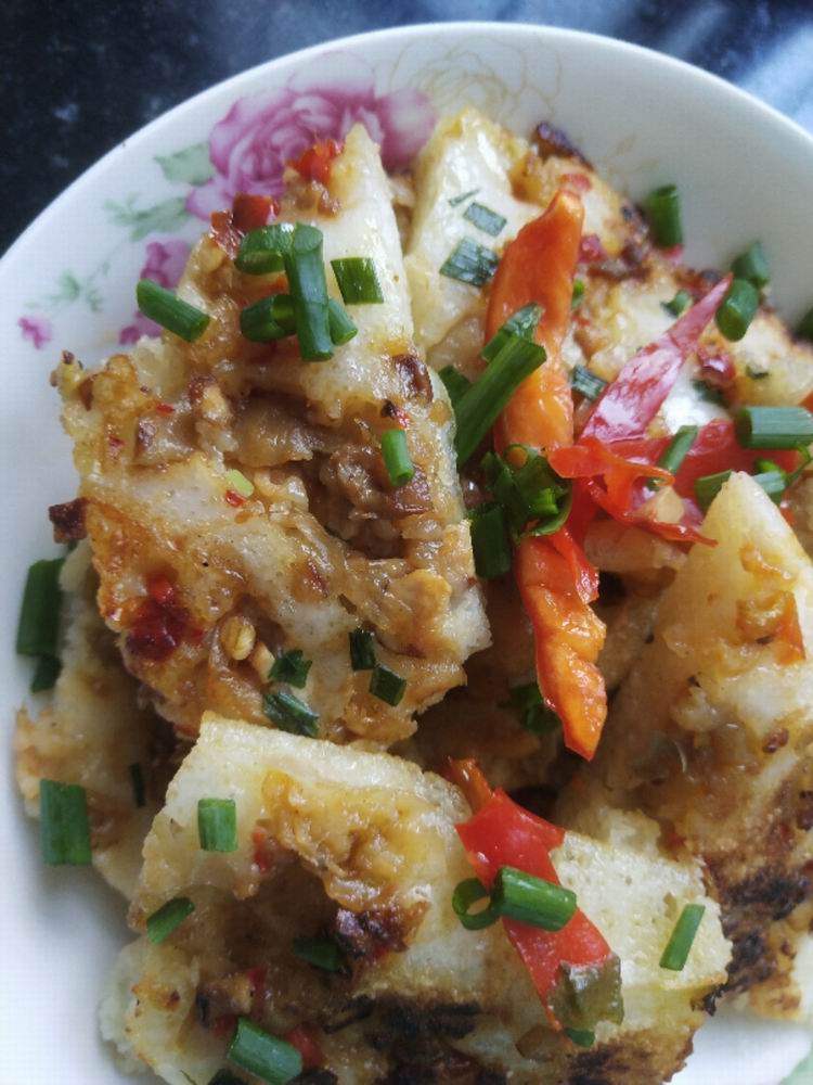 舌尖上 衢州常山特产汽糕,焙糕发糕切糕披萨 真空包装 现做美食