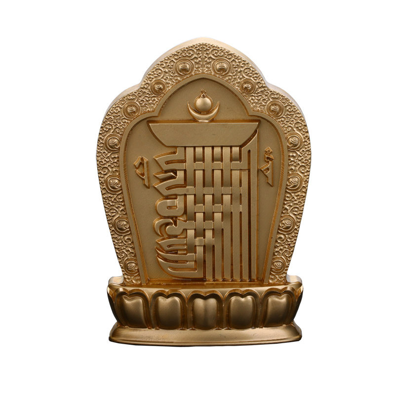 擦擦藏传佛饰十相自在模具黄铜工艺品陶泥供奉摆件