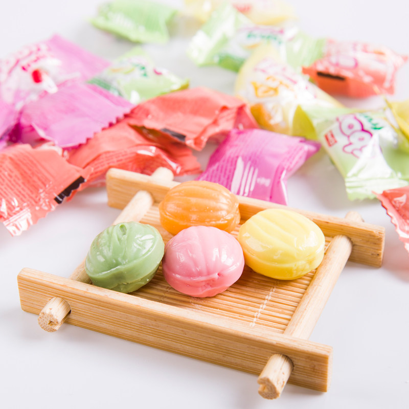 果味土耳其进口elvan一波水果硬质糖果混合香蕉糖果