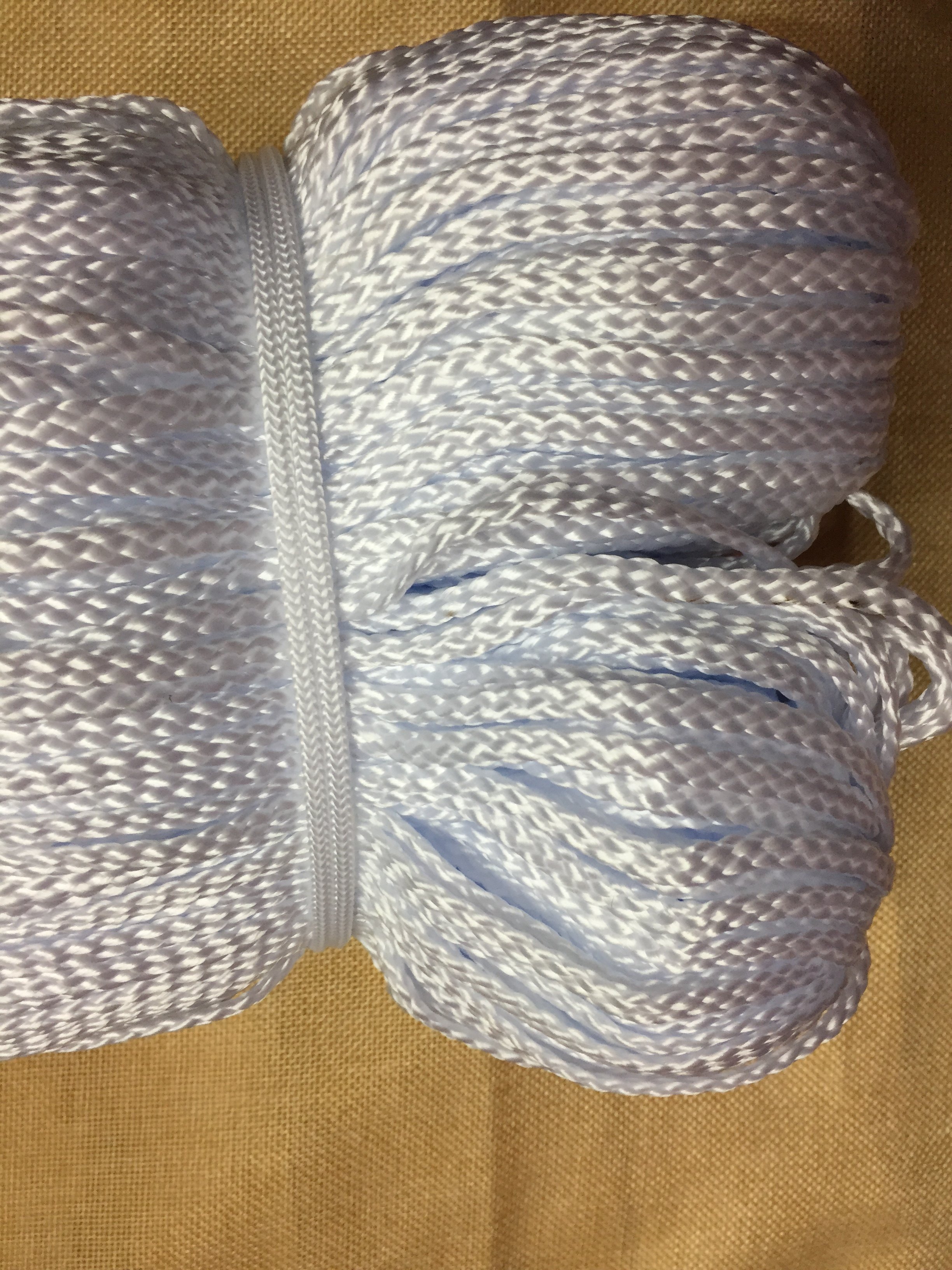 八股扎带绳扁辫子编织丙纶绳子编制束口绳带绳子