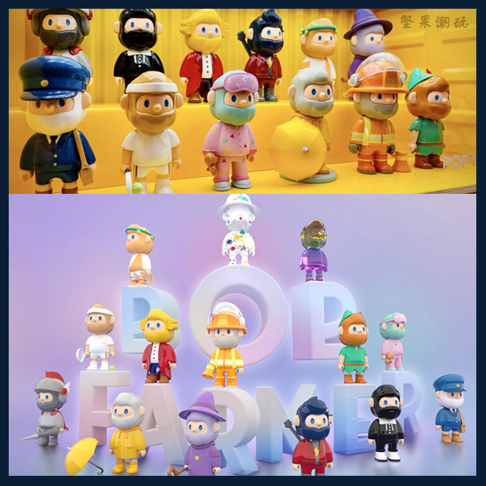 正版包邮寻找独角兽farmerbob色彩三代男友盲盒潮玩盲盒