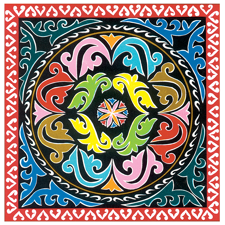 中式传统特色云南少数民族布纹花纹素材配色灵感服装设计灵感参考