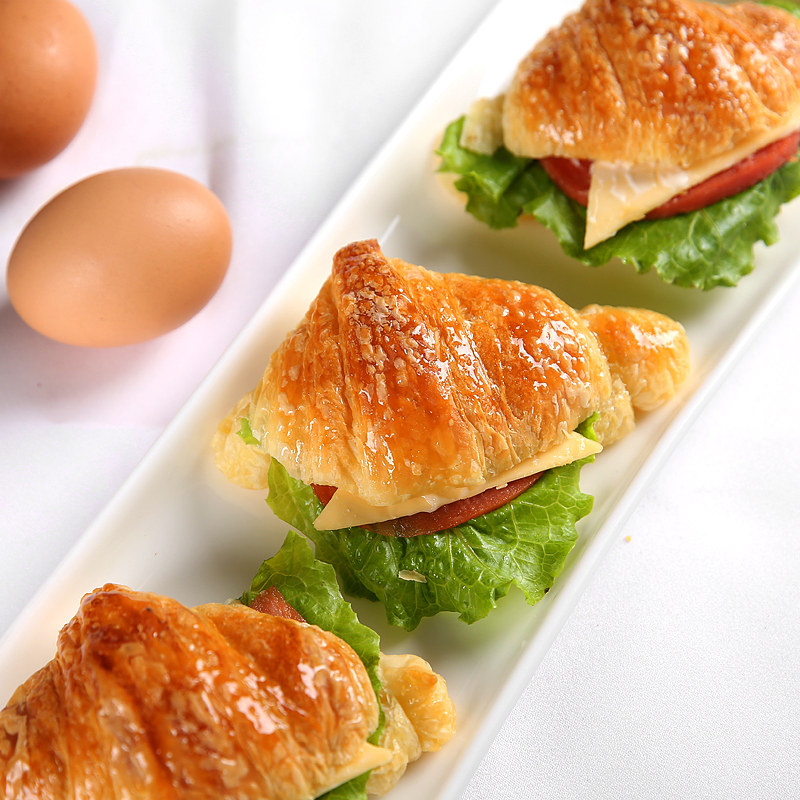 可颂三明治火腿芝士婚礼宴会聚会西点公司下午茶新鲜生日蛋糕