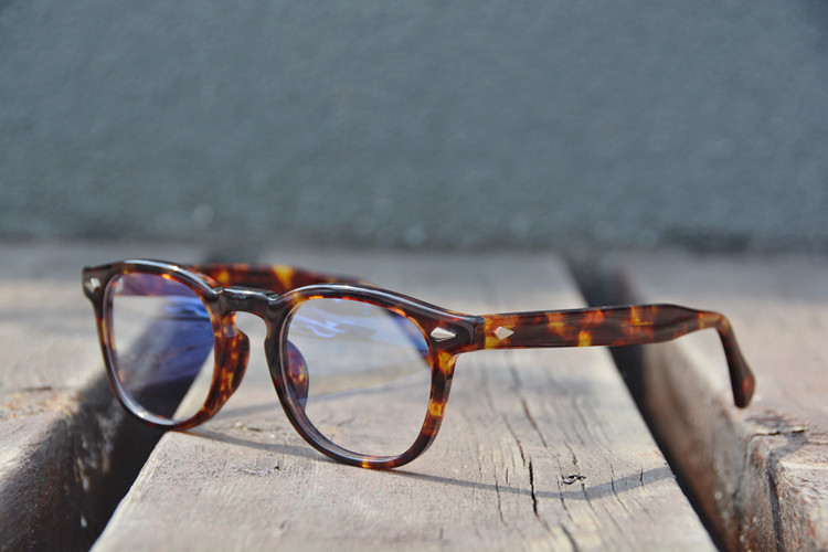 miltzen手造赛璐珞504全框近视眼镜赛璐璐复古镜框lemtosh平光镜