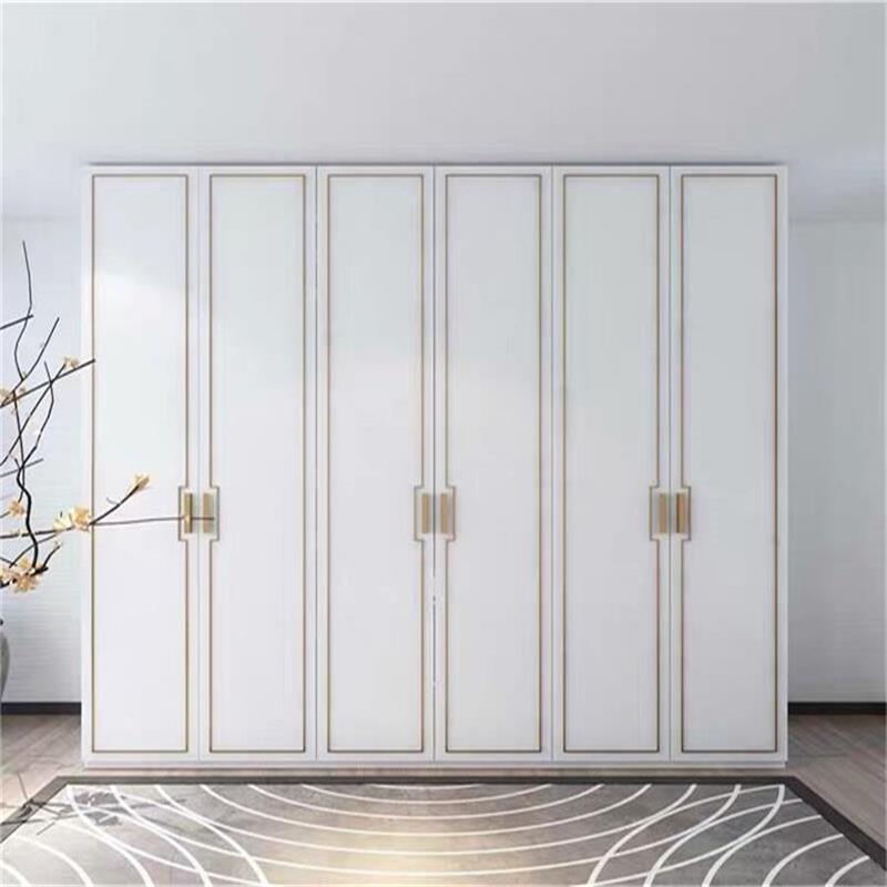 柜门定制边门免漆饰面卡条门金属实木门板